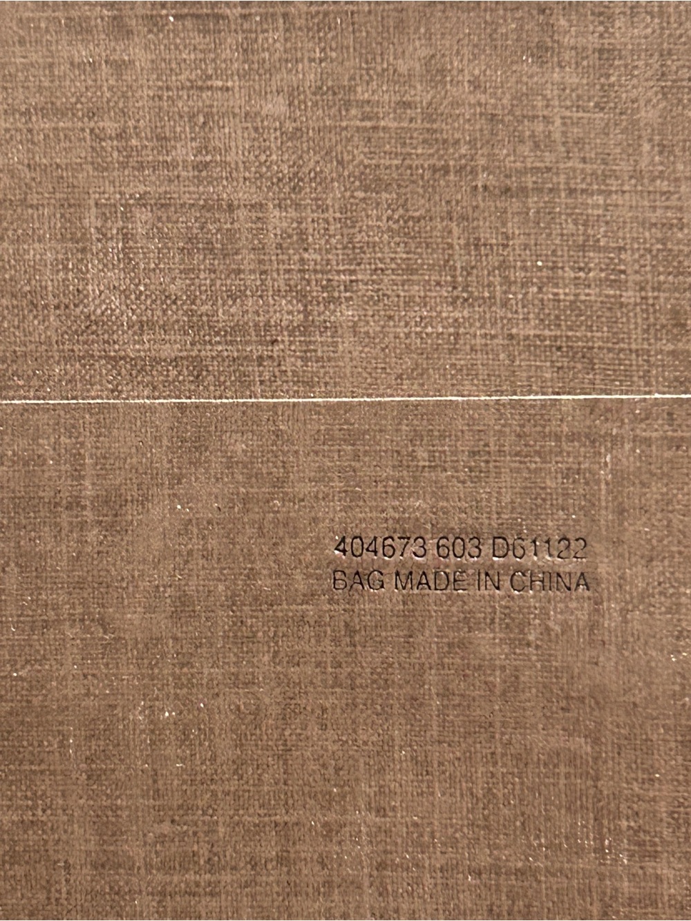 Louis Vuitton Brown Shopping Bag with Black Logo - Picture 5 of 7